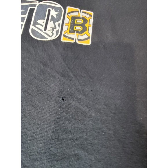 Gildan Boston sports teams t-shirt Patriots, Red Sox, Bruins, Celtics Black 2XL - Picture 3 of 6